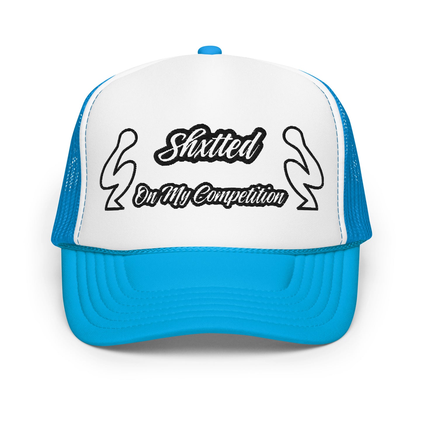 SHXTTED Trucker Hat (Black Logo)