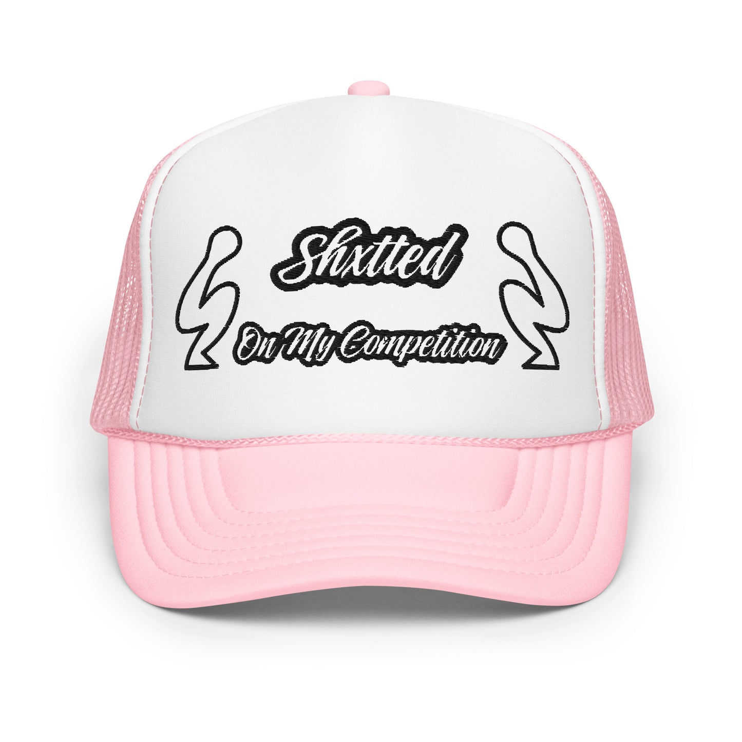 SHXTTED Trucker Hat (Black Logo)