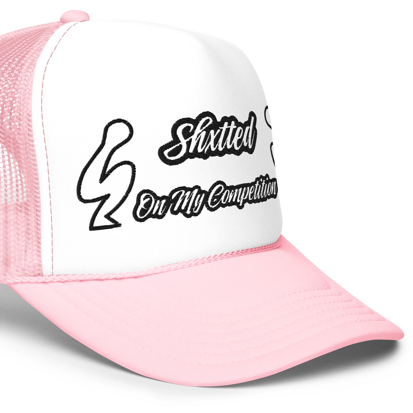 SHXTTED Trucker Hat (Black Logo)