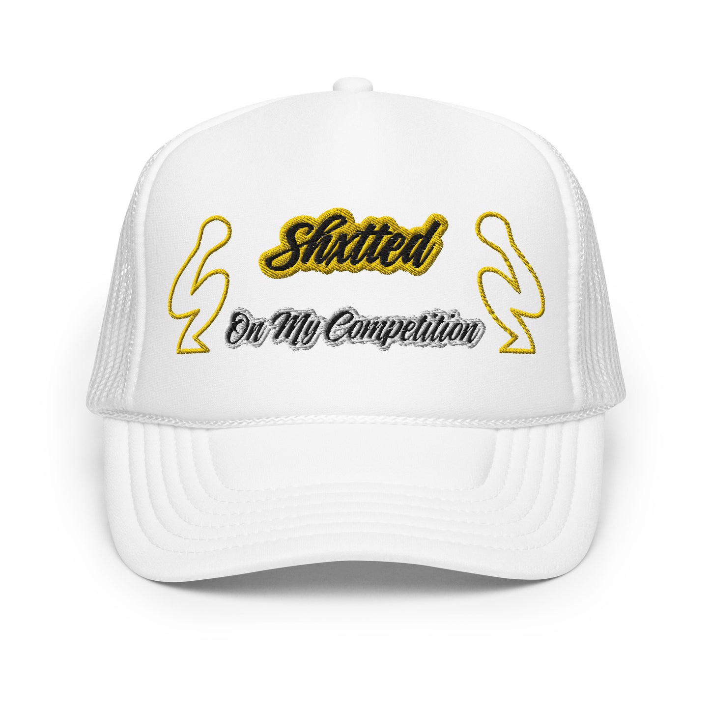 SHXTTED Trucker Hat (Gold Logo)