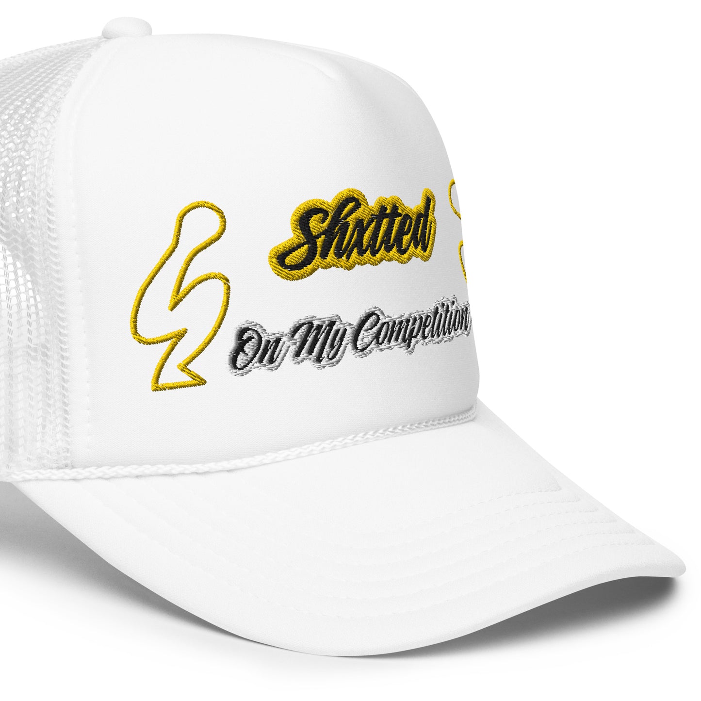 SHXTTED Trucker Hat (Gold Logo)