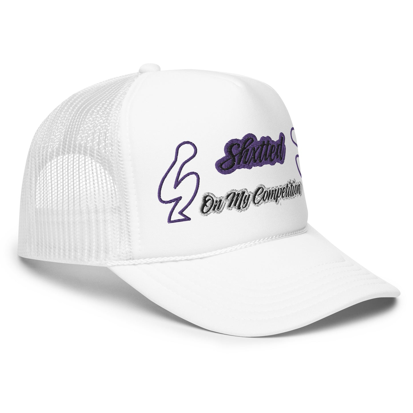 SHXTTED Trucker Hat(Purple Logo)