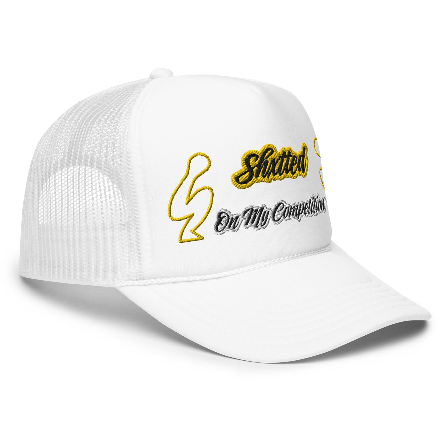 SHXTTED Trucker Hat (Gold Logo)