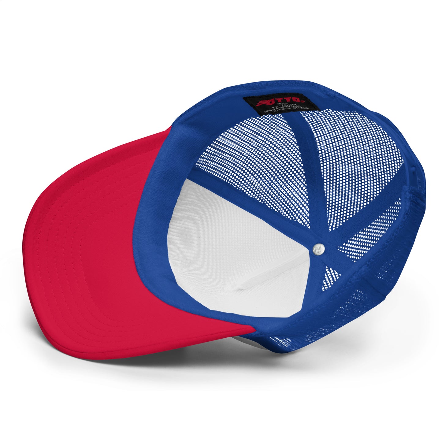 SHXTTED Trucker Hat (Red and Blue Logo)